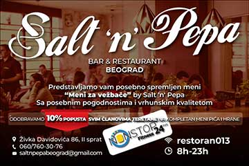 Izrada flajera za restoran Salt n Pepa