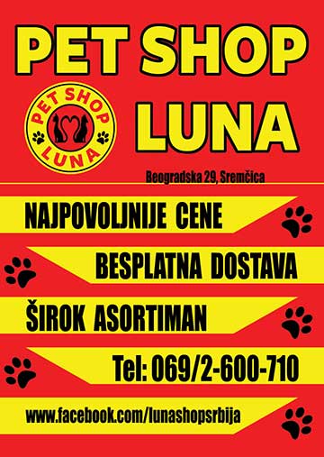 Izrada flajera za Pet Shop Luna